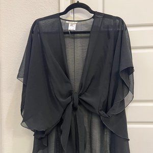 Women's Sheer Kimono/Swim Cover-up
